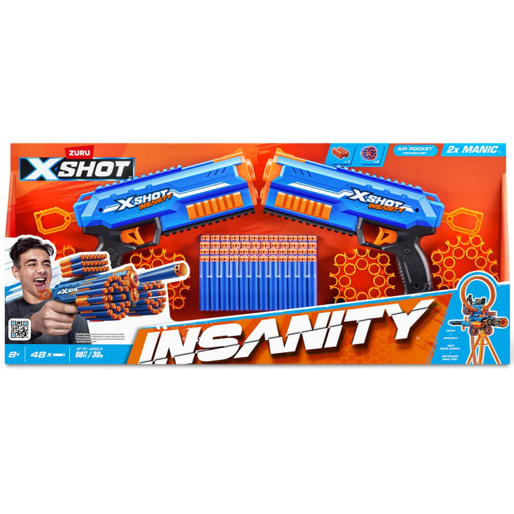 YienThot 　２点セット Zuru X-Shot Insanity Manic Twin Pack – My Store