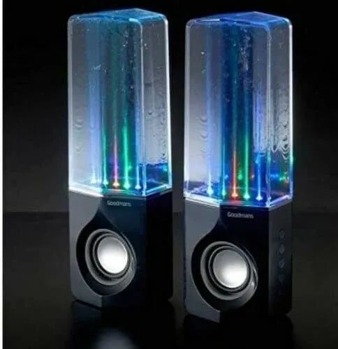 Portable Outdoor Bluetooth Speakers with Bluetooth Jet & LED Lights BNIB